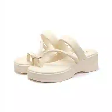 卓诗尼 合成革 百搭时尚 沙滩凉鞋 女款