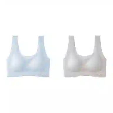 俞兆林 舒适不跑杯无钢圈上托聚拢防下垂收副乳薄款文胸 女款 组合装