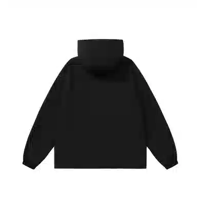 三体 游戏系列 简约基础款字母印花休闲美式复古高街潮牌户外工装机能风多巴胺宽松防风防寒百搭日系连帽长袖夹克外套 男女同款