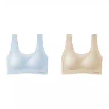 俞兆林 舒适不跑杯无钢圈上托聚拢防下垂收副乳薄款文胸 女款 组合装