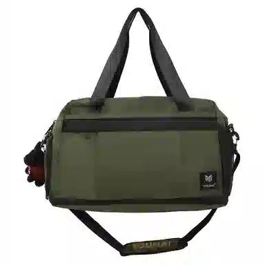 醇龙 中性风休闲简约短途旅游时尚百搭 尼龙 旅行包 常规 男女同款情侣款 黑/红/黄/卡其/青绿/军绿/粉