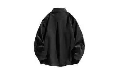 日系文艺简约多巴胺口袋款外套休闲简约宽松通勤打底长袖衬衫 男女同款