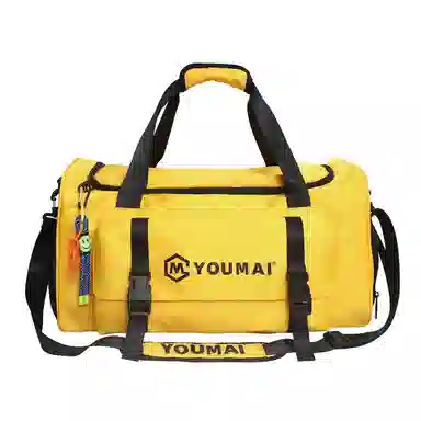 醇龙 大容量 轻便时尚 干湿分离 简约纯色 尼龙 单肩斜挎旅行包 常规 男女同款情侣款 黑/青绿/黄/粉/军绿/卡其