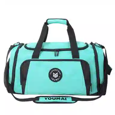 醇龙 多功能大容量干湿分离 牛津布 旅行包 男女同款情侣款 酒红色 青绿色/牛仔蓝色/黑色/灰色/黄色/紫色