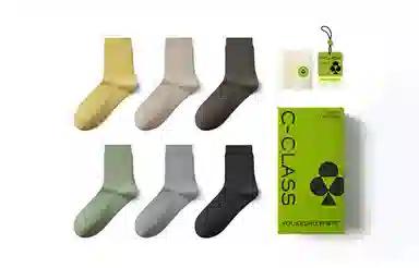 Youkeshu Sport Socks Mid-Crew 4-Pack