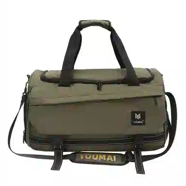 彤彤兔 拉链开合休闲百搭 尼龙 旅行包 男女同款情侣款 黑色/粉色/卡其色/红色/黄色/军绿色/青绿色