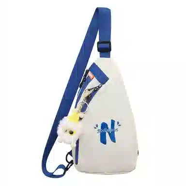 小清新学院初中高中多功能耐磨防水风百搭高质量 尼龙 胸包单肩包 男女同款情侣款 多色