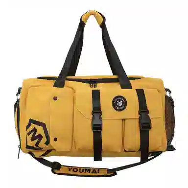 醇龙 休闲简约多功能干湿分离旅游时尚百搭 牛津复合布 旅行包 常规 男女同款情侣款 黑/卡其/红/粉/紫/黄/青绿/牛仔蓝/军绿