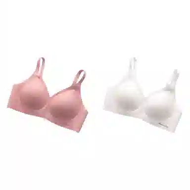 俞兆林 无钢圈不跑杯上托无痕聚拢防下垂收副乳薄款文胸 女款 组合装