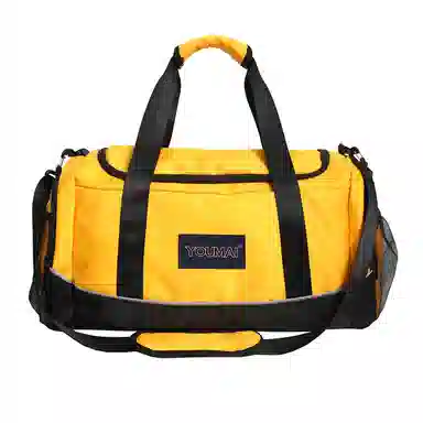 醇龙 干湿分离多用简约休闲 尼龙 旅行包 男女同款情侣款 卡其/黄/红/黑/粉/绿/蓝