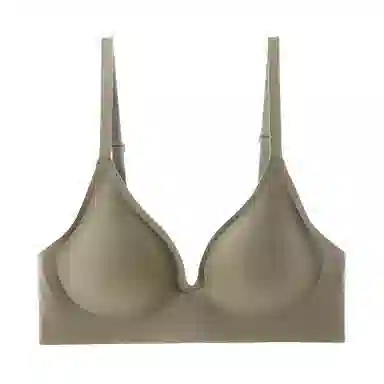 内在密码 外扩显大系列 纯色加厚无钢圈显瘦显腰细文胸