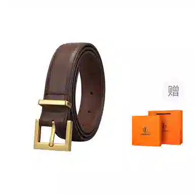 杰伦欧斯 装饰针扣配牛仔裤配西装真皮 头层牛皮 皮带 女款