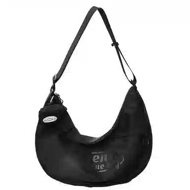 彤彤兔 小众日系休闲通勤 尼龙 单肩包 女款 黑色/绿色/浅灰色