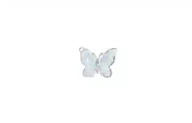 MIDNIGHT MOMENT Butterfly Clip-On Earrings Pink Gradient