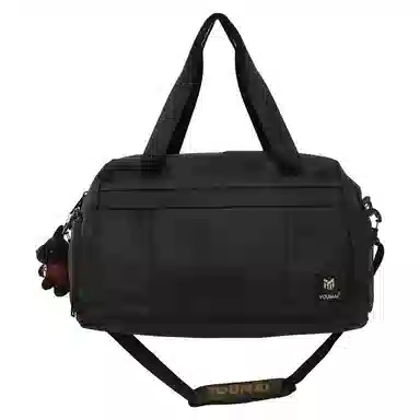 醇龙 中性风休闲简约短途旅游时尚百搭 尼龙 旅行包 常规 男女同款情侣款 黑/红/黄/卡其/青绿/军绿/粉