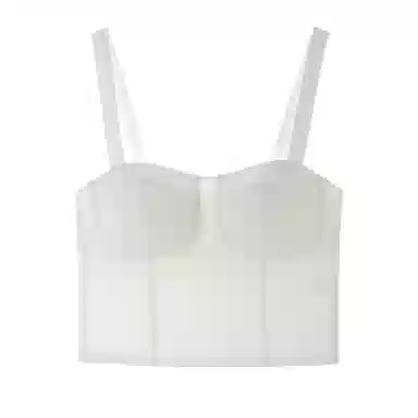 内在密码 吊带背心式女带胸垫免穿内搭外穿一体无痕性感美背打底内衣文胸 女款