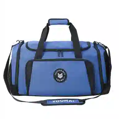 醇龙 多功能大容量干湿分离 牛津布 旅行包 男女同款情侣款 酒红色 青绿色/牛仔蓝色/黑色/灰色/黄色/紫色