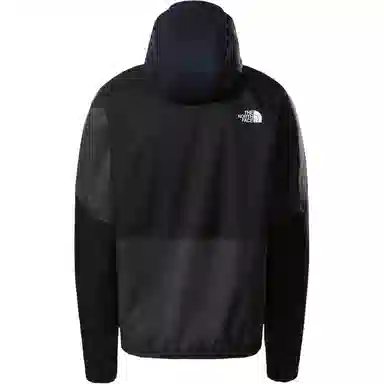 The North Face Logo Zip Hoodie Jacket Men Deep Sea Blue