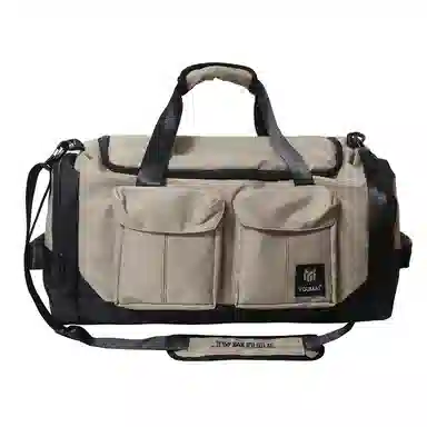 醇龙 大容量干湿分离多功能轻便防水 尼龙拼牛津布 旅行包 常规 男女同款情侣款 黄色/粉色/绿色/红色/黑色/卡其色