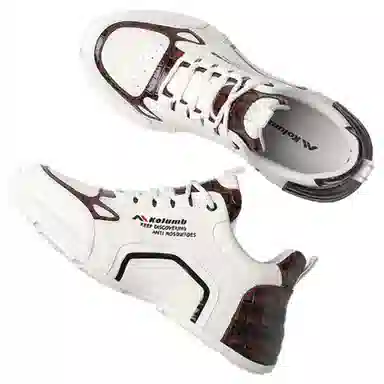 哥仑步 时尚百搭 舒适简约 减震透气 低帮 生活休闲鞋 男款