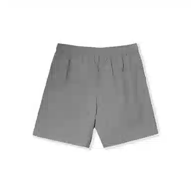 我是大卫 薄款速干透气直筒三分裤户外运动宽松沙滩休闲短裤 男女同款 灰色