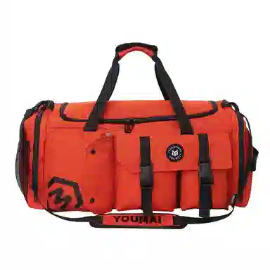 醇龙 大容量多功能干湿分离带独立鞋仓 牛津布 旅行包 男女同款情侣款 黑/黄/灰/白/紫/粉/青绿/桔红