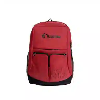 彤彤兔 大容量拼接旅游轻便 牛津布 双肩包 常规 男女同款情侣款 黑色/红色/浅灰色/深灰色