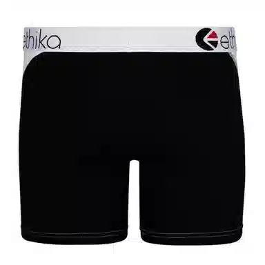 Ethika Logo Print Boxer Briefs White