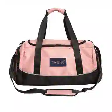 醇龙 干湿分离多用简约休闲 尼龙 旅行包 男女同款情侣款 卡其/黄/红/黑/粉/绿/蓝