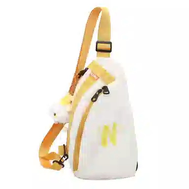 小清新学院初中高中多功能耐磨防水风百搭高质量 尼龙 胸包单肩包 男女同款情侣款 多色