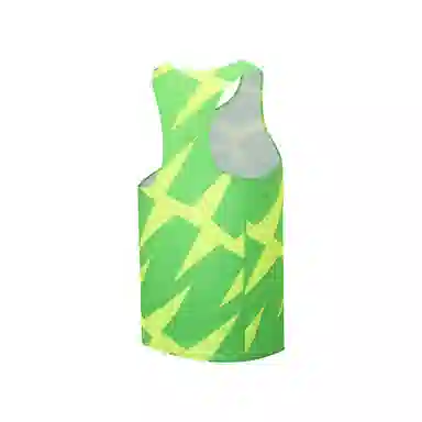 音速猫 速干无袖跑步健身透气薄款百搭背心 男女同款 盛夏绿