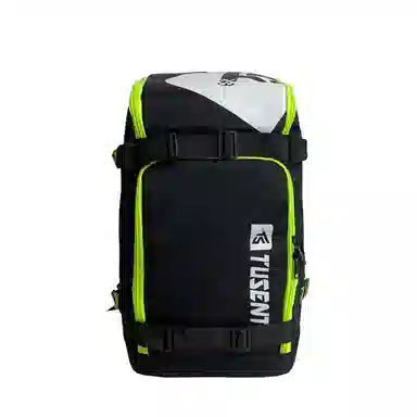 彤彤兔 旅行 牛津布 双肩包 黑黄/黑桔/黑绿/黑紫