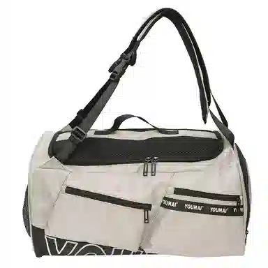 醇龙 休闲简约多功能旅游时尚百搭潮流 尼龙布 旅行包 男女同款情侣款 黄/红/黑/粉/卡其/绿