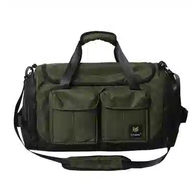 醇龙 大容量干湿分离多功能轻便防水 尼龙拼牛津布 旅行包 常规 男女同款情侣款 黄色/粉色/绿色/红色/黑色/卡其色