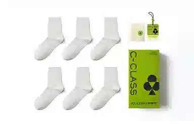 Youkeshu Sport Socks Mid-Crew 4-Pack