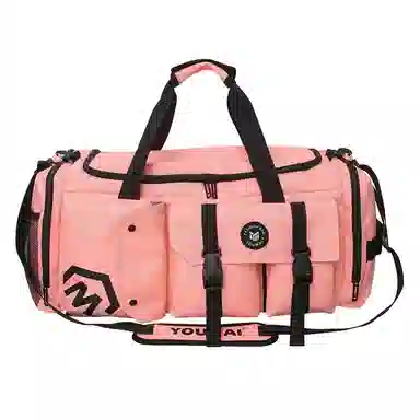 醇龙 大容量多功能干湿分离带独立鞋仓 牛津布 旅行包 男女同款情侣款 黑/黄/灰/白/紫/粉/青绿/桔红