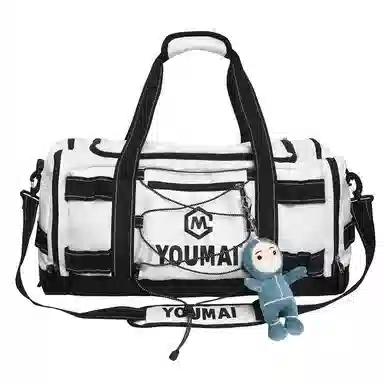 醇龙 多功能大容量轻便 尼龙 旅行包 男女同款情侣款 黄/卡其/粉/黑/白/青绿/蓝