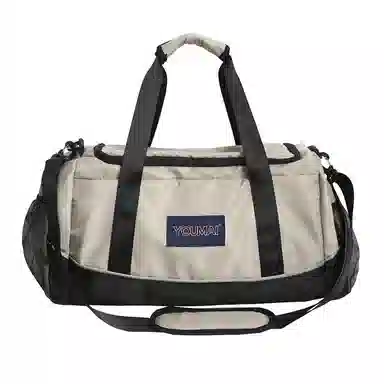 醇龙 干湿分离多用简约休闲 尼龙 旅行包 男女同款情侣款 卡其/黄/红/黑/粉/绿/蓝