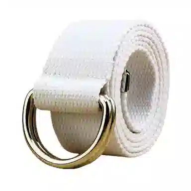 Emperor Penguin Double Ring Canvas Belt