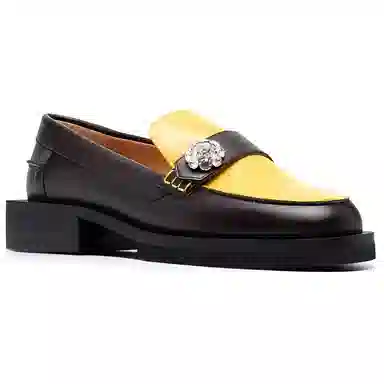 GANNI Loafers Spectrum Yellow