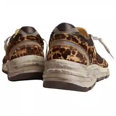 Golden Goose Super-Star Leopard Brown