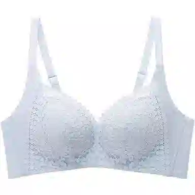 都市丽人 益母草抗菌蕾丝内衣女透气收副乳手掌杯聚拢文胸 女款