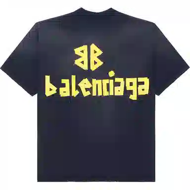 Balenciaga BB Monogram T-Shirt Black