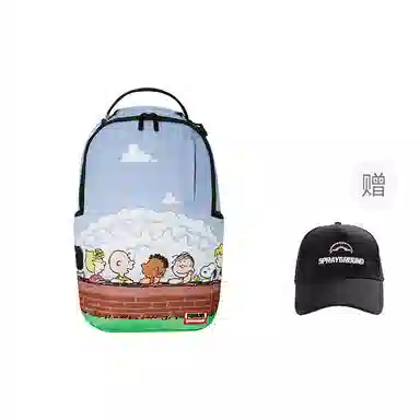 SPRAYGROUND x Snoopy Shark Logo Backpack