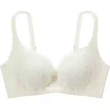 都市丽人 益母草抗菌蕾丝内衣女透气收副乳手掌杯聚拢文胸 女款