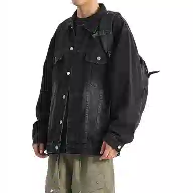 MGXEK Denim Jacket Black