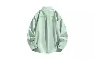 日系文艺简约多巴胺口袋款外套休闲简约宽松通勤打底长袖衬衫 男女同款