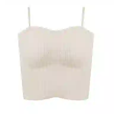 内在密码细吊带背心女单穿内搭美背打底自带胸垫免穿文胸一体外穿防走光内衣