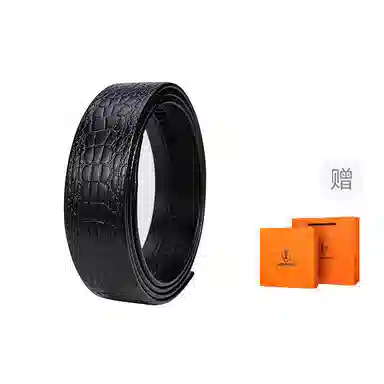 杰伦欧斯 头层牛皮不带头 皮带 男款 适配自动扣/针扣
