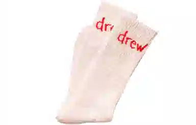 Drew House Scribble Socks White